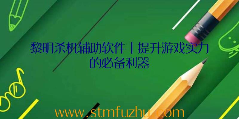黎明杀机辅助软件|提升游戏实力的必备利器